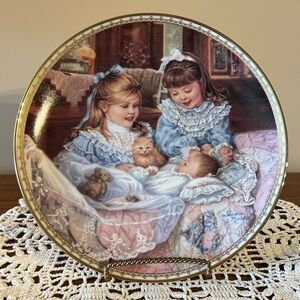 Sandra Kuck The Bradford Exchange Sugar & Spice Series Plate 3 Little One